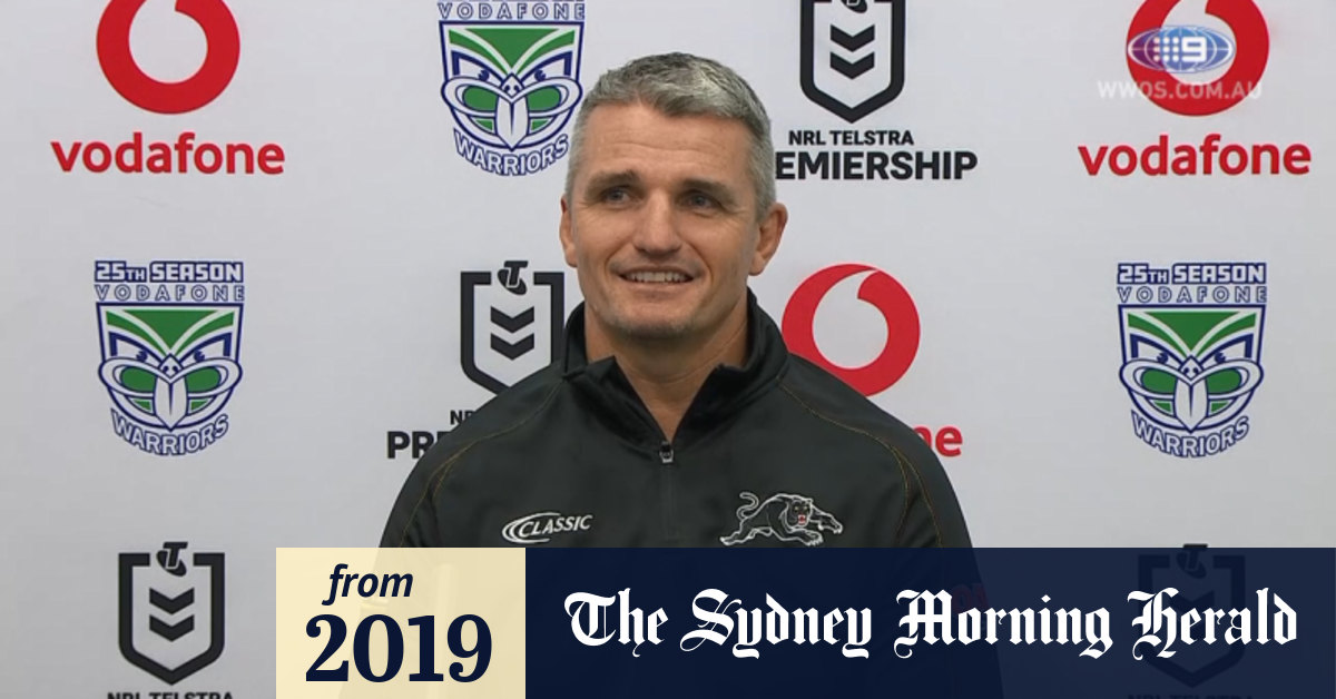 Video NRL Press Conference Ivan Cleary Round 15